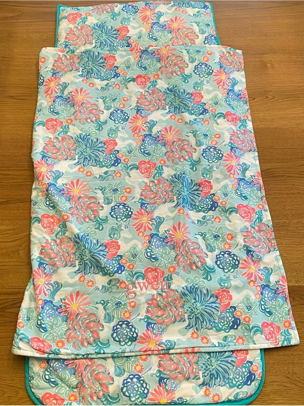 Pottery Barn Kids bright floral